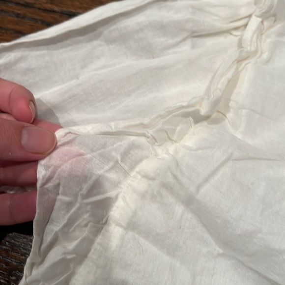 Crewcuts Pintuck Peasant Style Girls Blouse Size XL 12/14 - Picture 4 of 5